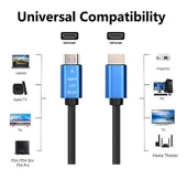 SLİNE 2.0V 4K 10 Metre Kutulu Gold 4K Hdmi Kablo - 2
