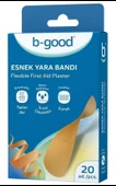 B-Good Plaster Esnek Yara Bandı 20 Adet | Suya Dayanıklı Nefes Alır - 1