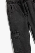 Koton Erkek Çocuk Çocuk Jogger Kot Pantolon Cepli Pamuklu - 3