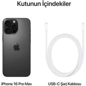 Apple iPhone 16 Pro Max 512GB Siyah Cep Telefonu (Apple Türkiye Garantili) - 8