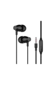 Sunix -08 Kulak Içi Mikrofonlu 3.5mm Jack Girişli Kulaklık -siyah-beyaz - 1