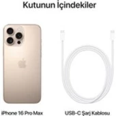 Apple iPhone 16 Pro Max 512GB Çöl Titanyum Cep Telefonu (Apple Türkiye Garantili) - 5