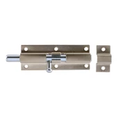 Metal Küçük Mavzer Sürgü Sürgülü Sürgüsü Kilit Saten 25x70 mm Kapı Pencere Emniyet Kilidi - 5