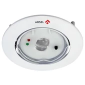 Arsel Starlux STA-101 Sıva Altı Acil Aydınlatma Armatürü Kesintide 60 Dak. Yanan - 3