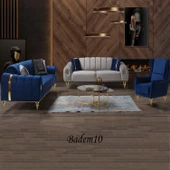 (4 Adet) Mobilya Yükseltici Kanepe Koltuk Tv Ünitesi Baza Ayağı Zigon Orta Sehpası Ayak 20 cm Mat Altın thumbnail 7