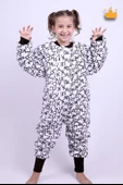 Babyhola 5-9 Yaş 2.5 Tog Kara Kartal Pençesi Çarşı Taraftar Elyaf Dolgulu Unisex Çocuk Uyku Tulumu 6020 - 1