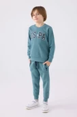 U.S. Polo Assn. 1914 Erkek Çocuk Pijama Takımı thumbnail 3