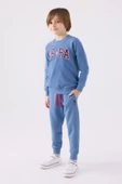 U.S. Polo Assn. 1914 Erkek Çocuk Pijama Takımı thumbnail 2