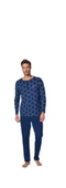 Pijadore Erkek Pamuklu Uzun Kollu Pamuklu Pijama Takımı 1766 - 7