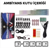 Honda Jazz RGB Araç İçi Ambiyans 210 Mod Full Fonksiyon - 4