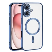 Apple iPhone 16 Kılıf Kamera Korumalı Magsafe Wireless Şarj Özellikli Zore Demre Kapak thumbnail 6