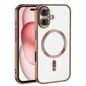 Apple iPhone 16 Kılıf Kamera Korumalı Magsafe Wireless Şarj Özellikli Zore Demre Kapak thumbnail 2