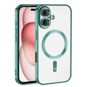 Apple iPhone 16 Kılıf Kamera Korumalı Magsafe Wireless Şarj Özellikli Zore Demre Kapak thumbnail 1