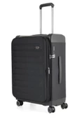 ÇÇS SİYAH Kumaş 3 Lü Valiz Seti-460 - 3