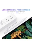 iPad 10,9 Air 4 / 5 / 6 Nesil Uyumlu Avuç İçi Reddetmeli Bluetoothlu Dokunmatik Çizim Yazım Kalemi - 4