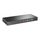 TP-Link TL-SL1218P 16-Port 10/100Mbps + 2-Port Gigabit Switch 1-SFP 16-PoE+ 150W - 2