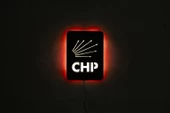 Işıklı Tablo Marketi CHP Parti Logo Tablosu - 1