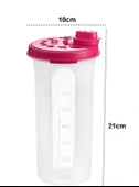 Moonstar Zeytinyağlık Yağdanlık Pratik Kapaklı Sızdırmaz 700ML-OIL-905 - 4