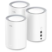 CUDY M1800 AX1800 Dual Band EV Ofis Tipi Mesh Router 3-lü paket - 1