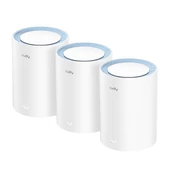 CUDY M1200 AC1200 Dual Band EV Ofis Tipi Mesh Router 3-lü paket - 1