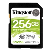 KINGSTON 256GB Canvas Select Plus SDS2/256GB SDXC HAFIZA KARTI - 1