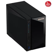 ASUSTOR AS3302T v2 REALTEK QC 2 GB RAM- 2-diskli Nas Server (Disksiz) - 4