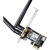 CUDY WE3000 AX5400 Wi-Fi 6E Bluetooth 5.3 PCI-E Kablosuz Ağ Adaptörü - 2