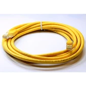 ODS 3m CAT6 Utp LSZH Saf Bakır Sarı Patch Kablo - 1