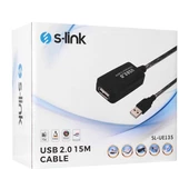 S-LINK 15metre SL-UE135 USB Uzatma Kablosu - 3