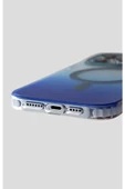 iphone 15 Pro Kılıf Magsafe uyumlu Renk geçişli Darbe emici  Kapak - 6