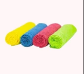 ALPARS 4 Adet Mikrofiber Temizlik Bezi Cam, Araba, Mutfak Temizlik Bezi 30*30 Cm Leke Tutmaz - 7