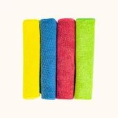ALPARS 4 Adet Mikrofiber Temizlik Bezi Cam, Araba, Mutfak Temizlik Bezi 30*30 Cm Leke Tutmaz - 9