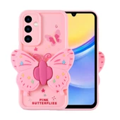 Galaxy A15 Kılıf Kamera Korumalı Figür Tasarımlı Zore Kapya Kapak - 1