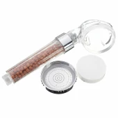 %50 Su Tasarruflu ve Arıtmalı Doğal Taşlı Banyo El Duş Başlığı - 3