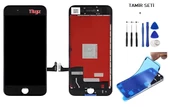 iPhone 7 Lcd Ekran Dokunmatik Orijinal Kalite + TAMİR SETİ + TOZ BANTI  SİYAH - 1