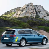 VW Passat B8 Variant SW 2015-2019 Arka Tampon Sağ Köşe Kromaj Çıta - 1