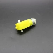 8 Adet - Arduino Robot Tekerlek Ve Dc Motor Seti 250Rpm Dc Motor thumbnail 2