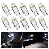 UNİVERSAL T10 1SMD MİNİ BEYAZ LED AMPUL 10LU PAKET - 1