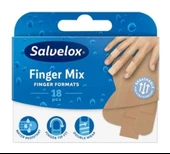 Salvelox Finger Mix Yara Bandı 18 Adet | Suya Dayanıklı Hava Alır - 1