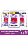 Omo Toz Çamaşır Deterjanı Sık Yıkananlar Zorlu Lekeleri Ilk Yıkamada Çıkarır 5 Kgx3 - 1