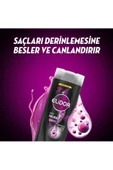 Elidor Superblend Saç Bakım Şampuanı Esmer Parlaklık E Vitamini Chia Tohumu Yağı Melanin 400 ml X3 - 3