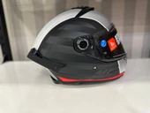 KASK MT THUNDER 4 SV TEARS B5 MAT SİYAH/KIRMIZI - 3
