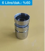 Tasarruflu Oynar Lavabo Musluk  Batarya Başlığı - Made In Italy - 1