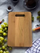 Ahşap Kulplu Kesme Tahtası,Sebze,Et Tahtası - 1