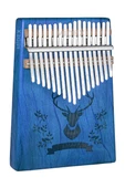 Midex KLX-454G-PAK Hakiki Ağaç Geyik Desenli Kalimba 17 Tuşlu Full Set - 2