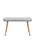 VİLİNZE Eames Ahşap AyakTeddy Mutfak Masası Bankı - 2