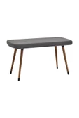VİLİNZE Eames Ahşap AyakTeddy Mutfak Masası Bankı - 1