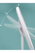 Dokunmatik Led Işıklı Usb Li Yuvarlak Masa Üstü Makyaj Aynası Makyaj Aynası Ledli thumbnail 8