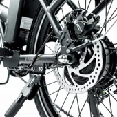 Torc T2 20 Jant Fat Bike Elektrikli Katlanır Bisiklet 2024 Model - 4