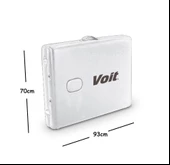 Voit 55003 Katlanabilir Masaj Masası Çantalı, Kılıflı, Beyaz - 3